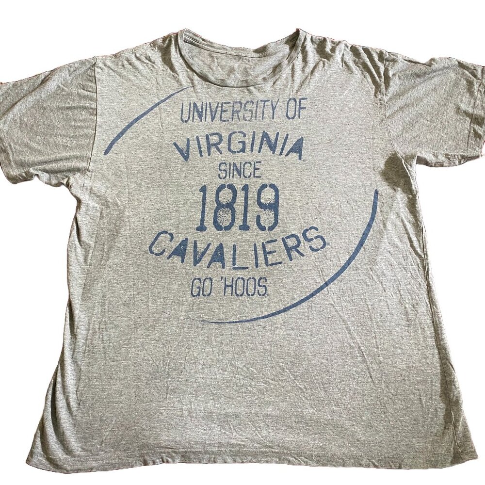 UVA University of Virginia Cavaliers Go Hoos Tee Shirt, XXL